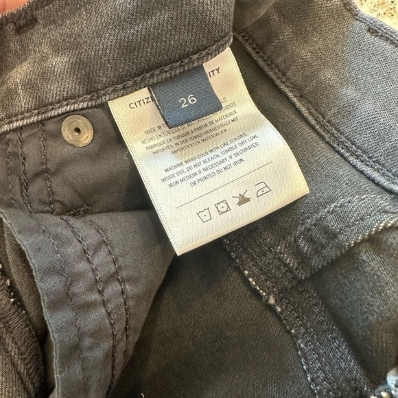 Citizens of Humanity High-Rise Chrissy Skinny Jeans Size 26 - Picture 4 of 10